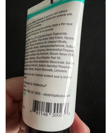 VitaMedica Clear Skin Probiotic Moisturizer - Hydrating Water-Based Gel Cream with Hyaluronic Acid & Squalane for Clear Skin - Buy Online on GoSupps.com