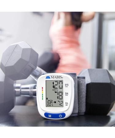 HealthSmart Digital Wrist Blood Pressure Monitor | Automatic Cuff | BP, Pulse Rate, Irregular Heartbeat | Stores 120 Readings - Buy Online on GoSupps.com