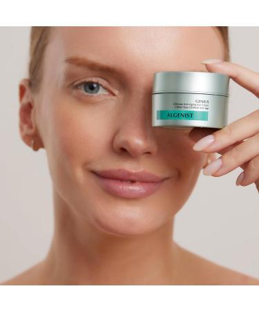 Algenist Genius Ultimate Anti-Aging Eye Cream | Vegan Tightening & Dark Circle Treatment | Microalgen Oil & Collagen | Non-Comedogenic & Hypoallergenic (15 ml) - Buy Online on GoSupps.com