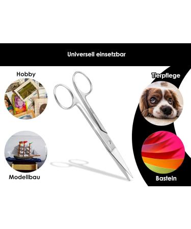15 cm Stainless Steel Bandage Scissors - Sharp Durable & Ideal for Medical Use - International Shipping Available - Buy Online on GoSupps.com