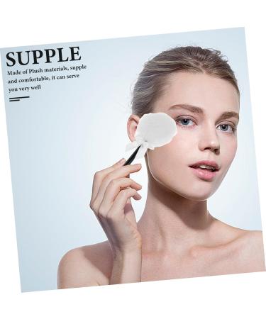 HONMEET Makeup Puff Powder Household Powder Puff Setting Powder Puff Lovely Body Powder Puff Round Powder Puff Makeup Powder Puff Compact Powder Puff Powder Puff White Plush - Buy Online on GoSupps.com