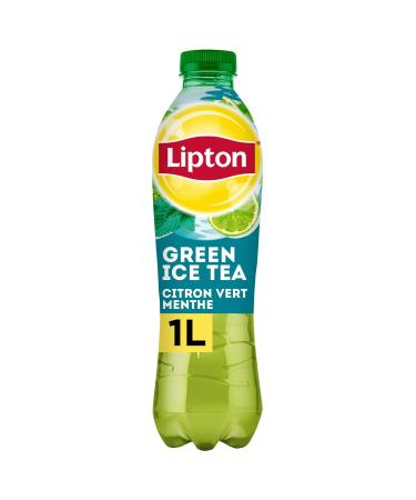 Lipton Green Ice Tea, Lime Mint, 1 L