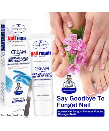 Fungal Nail Treatment Fungus Nail Cream Extra Strong Nail Fungus Treatment for Toenail Fix Renew Damaged Broken Anti Fungus Nail Repair - Buy Online on GoSupps.com