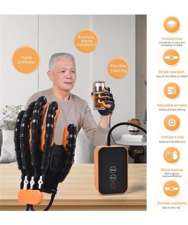 1 Pair Rehabilitation Robotic Gloves Finger Training Stroke Hand Splint Finger Orthosis Functional Hand Splint Long-Term Relief for Hempiplegia Patient(Size:Size XL) - Buy Online on GoSupps.com