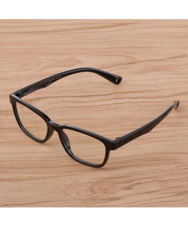 Chiwanji Kids Blue Blocking Eyeglasses - Bendable Soft Silicone Frame for Children - Black | International Shipping Available - Buy Online on GoSupps.com
