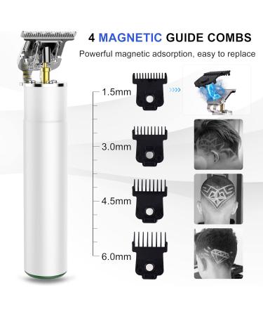 Professional T Hair Clipper & Beard Trimmer for Men - Cordless Zero Gapped Shaver | International Shipping Available - Buy Online on GoSupps.com