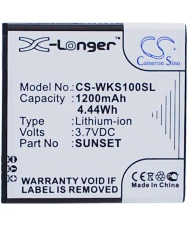 PRUVA 1200mAh Battery for Wiko Sunset Sunset 2 & Sunset Neuwertig - International Shipping Available - Buy Online on GoSupps.com