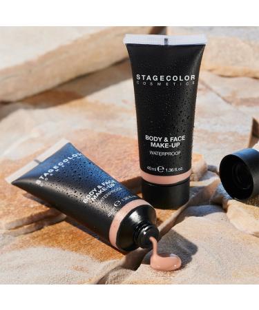 Stagecolor Cosmetics Body & Face Makeup Medium SPF 8 - Waterproof Foundation | Lyrick Cover Power | Matte Finish | 40 ML - Buy Online on GoSupps.com