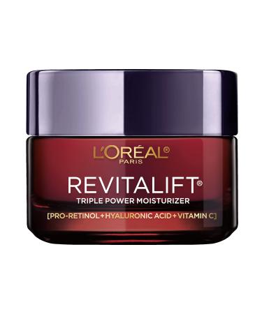 L’Oreal Anti-Aging Face Moisturizer  Skin Care Revitalift Triple Power Anti-Aging Moisturizer - 1.7 Oz