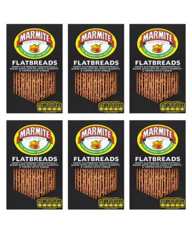 Marmite Marmite 6 x Flat Bread Cookies 140g