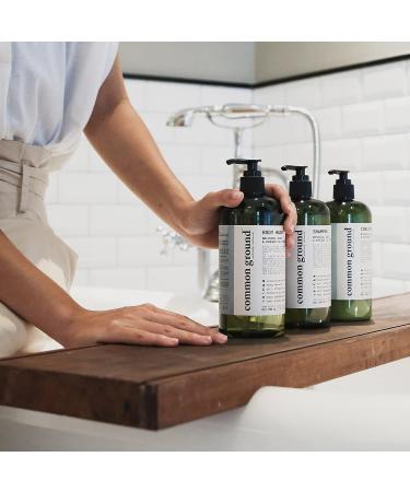 COMMON GROUND All Natural Body Wash - Organic Vegan Formula with Avocado Oil Extracts - 16.9 Fl Oz - Buy Online on GoSupps.com