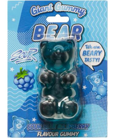 Assorted Gummy Bear Pack of 4 - Sour Raspberry Sour Watermelon Cola and Fruity Bears - Buy Online on GoSupps.com
