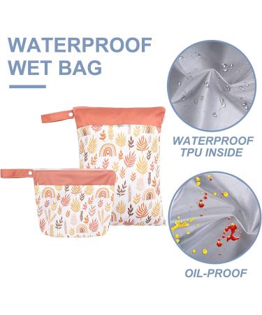 Seaur Naspasche Kita Large Dry Wet Bag Set - Waterproof Baby Diaper Organizer for Travel & Pool | 2 Sizes (20x28cm & 30x40cm) - Buy Online on GoSupps.com
