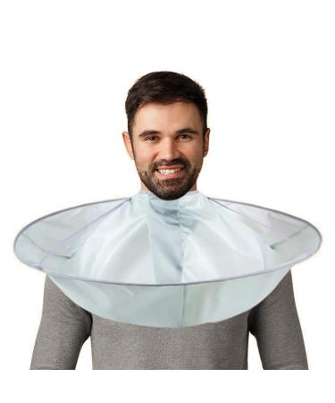 Hair Cutting Cape Foldable Umbrella Barber Cloak Home Uses Waterproof Stylist Haircut Kit Adults and children can use