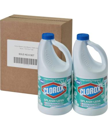 Clorox Splash-Less Bleach Clean Linen Scent - 55 Oz (2 Pack) | International Shipping Available - Buy Online on GoSupps.com