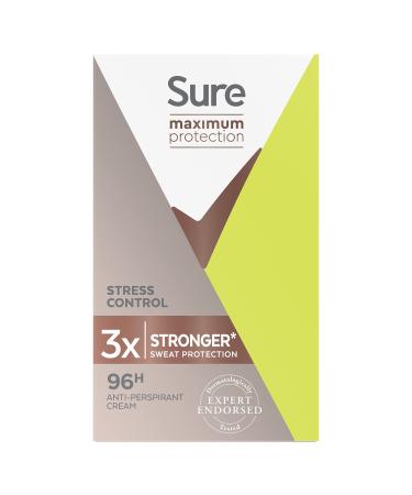 Sure Maximum Protection Stress Control Anti-perspirant Cream Stick 45 ml