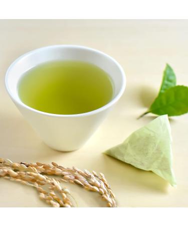 Buy Genmaicha Green Tea with Roasted Brown Rice - Low Caffeine Japanese Tea 60 Tea Bags | YAMASAN - International Shipping Available - Buy Online on GoSupps.com