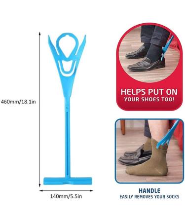 Best Sockenhilfe Shoe Puller | Sock Help for Seniors | Stocking Aid with Foam Handles - Buy Online on GoSupps.com