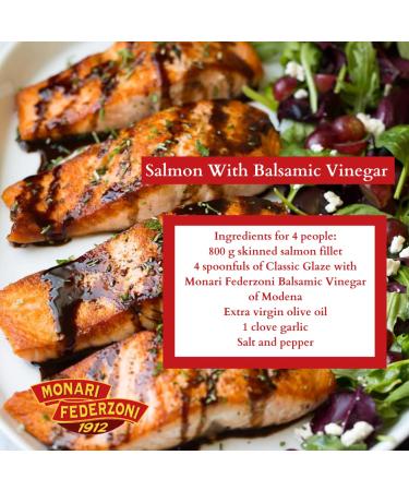 Monari Federzoni Glaze with Balsamic Vinegar of Modena - Traditional Taste - 9.1 oz (1 Pack) - Buy Online on GoSupps.com
