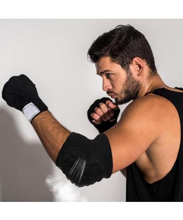 Elbow Brace Support | Adjustable Neoprene Compression Sleeve for Sports & Fitness | Double Spring Stabilizer for Maximum Comfort - Buy Online on GoSupps.com