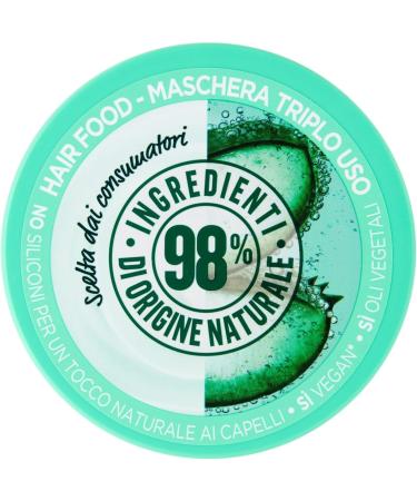Hair Food Aloe Vera - Mask 3 In 1 For Hair Damaged 390 ml - Buy Online on GoSupps.com