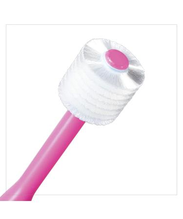 Baby Toothbrush 3 Pack + Spry Xylitol Tooth Gel - Strawberry Banana Flavor | Fluoride Free for Babies, Toddlers, Kids - Pink-Mint-Yellow - Buy Online on GoSupps.com