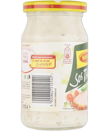 WINIARY Sauce Tatare 6 x 250ml - Authentic Polish Condiment Pack - Buy Online on GoSupps.com