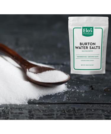 Burton Water Salts (100g)| Packed in Canada| Also Known as Brewing Salts| Harden Brewing Water and Prevent Chill Haze| Used for Homebrewing Process in Beer Making by Elo s Premium - Buy Online on GoSupps.com