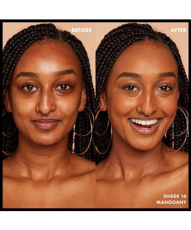 NYX Can't Stop Won't Stop Full Coverage Foundation Mahogany 16 - Long Lasting Matte Finish Vegan Formula - Buy Online on GoSupps.com