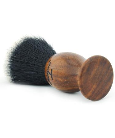 Vegan Shaving Brush with Wooden Handle | Haryali London | Synthetic & Imitation Roof Hair for Men & Women - Perfect for Wet Shaving - Buy Online on GoSupps.com
