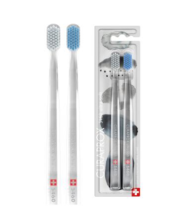 Curaprox CS 5460 Ultra-Soft Toothbrush Special Winter Edition Pack of 2 - Buy Online on GoSupps.com