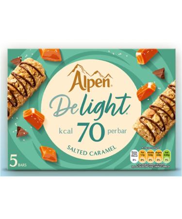 Alpen Delight Cereal Bars Bundle Contains 6 Flavours - 5 of Each 30 Bars Total Low Calorie Snacks Multipack Bulk Buy - Buy Online on GoSupps.com