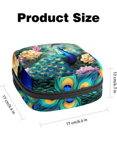 Anna Cowper Portable Reusable Menstrual Pads & Sanitary Napkin Storage Bag - Multi-Colored Feminine Pocket for Women & Teens - Buy Online on GoSupps.com