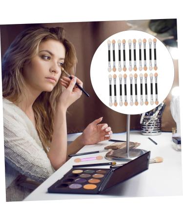 FOYTOKI 20pcs Latex Eye Shadow Stick Dual Sides Eyeshadow Double-ended Eye Shadow Brush Plastic - Buy Online on GoSupps.com