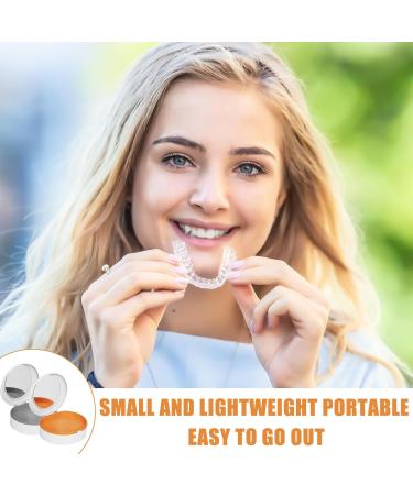 2-Piece Denture Cleaner & Storage Set | Prosthesis Bathing Box & Brushes for Incorrect Teeth | International Shipping Available - Buy Online on GoSupps.com