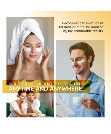 Enaskin Naturals Under Eye Gel Patches - Dark Circles & Puffiness Treatment - Anti-Aging, Anti-Wrinkle, Firming - Collagen & Shea Butter - 10 Pairs - Buy Online on GoSupps.com