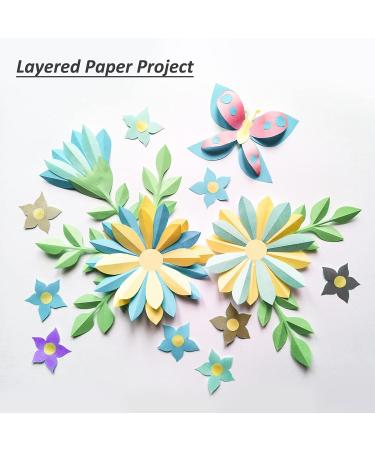 48 Sheets Livholic Pastel Scrapbook Paper 12x12 Inch - Assorted Colors 120gsm - Ideal for Cardmaking, Origami, and Kids Crafts - Buy Online on GoSupps.com