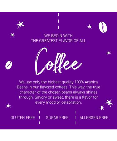 Joffrey's Coffee Jamaican Me Crazy Flavored Medium Roast Arabica Beans 16oz - Caramel, Vanilla & Coffee Liqueur Flavor - Kosher, No Sugar - Ideal for Brewing and French Press - Buy Online on GoSupps.com