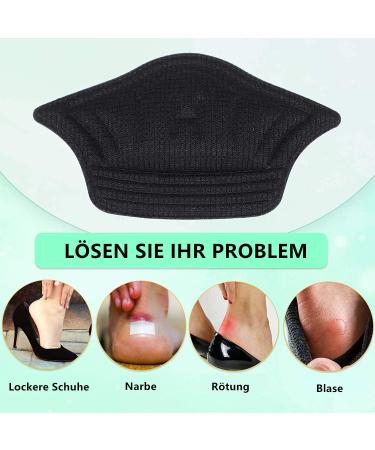 Voarge 4 Pairs Heel Holder Cushions - Non-Slip Self-Adhesive Heel Pads for Blister Protection & Comfort - Buy Online on GoSupps.com