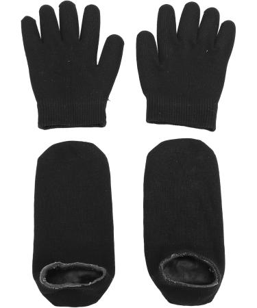 Moisturizing Gel Gloves Socks Set Soft Essential Oil Gloves Socks for Dry Cracked Hands Feet. Use Regularly with Cream for Softer Skin (-1411240122011) Pongnas38x9ubksap-11 - Buy Online on GoSupps.com