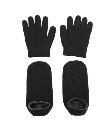 Moisturizing Gel Gloves Socks Set Soft Elastic Use Essential Oil Gloves Socks with Warm Holiday Gift for Men Women Dry Cracked Feet Hands (-1411240122011) Yinhingo964ezkdpr-11