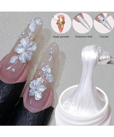 3D Nail Gel - 8ml Manicure Decoration - 3D Floral Nail Art Builder Gel - For Women Beginners Manicurists Holidays Birthdays Christmas Weddings Dates Parties - Buy Online on GoSupps.com