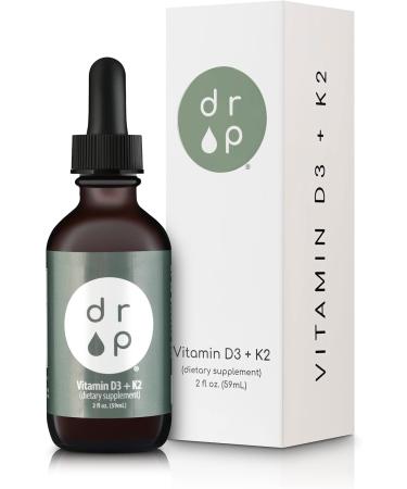 Drop Supplements Liquid Elderberry Drops and Vitamin D3+K2 Drops Bundle - Buy Online on GoSupps.com