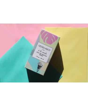 Herb & Root A La Mode Eau de Parfum Pistachio Sea Salt Vanilla Gourmand Fragrance Beach Summer Vibes 1 oz - Buy Online on GoSupps.com