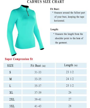 CADMUS Women's Compression Long Sleeve Shirts 3 Pack - X-Large, Hiking, Running, Dry Fit Tights - Black, Navy Blue & Blue - Buy Online on GoSupps.com