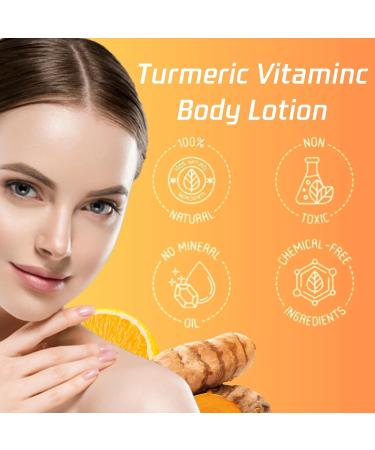 Moisturiser for Dry Skin - Vitamin C Body Lotion - Body Moisturiser for Whole Body Back Leg Hand - Body Cream for Women&Men - Body Moisturiser for Dry Skin - Face Moisturiser 150ml - Buy Online on GoSupps.com