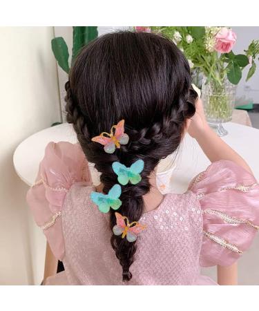 Kawaii Butterfly Hair Clips Set - 14 Pcs Girls Hair Barrettes for Teens & Kids - Cute Accessories for Toddler Girls - Non-Slip Clips for Birthday & Christmas Gift - Buy Online on GoSupps.com