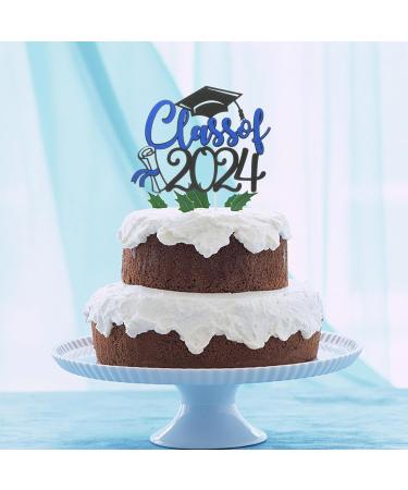 PRETYZOOM 5 Sets Cake Insert Top Hat 2024 Graduation Grad Party Supplies Graduate Paper Cup - Buy Online on GoSupps.com