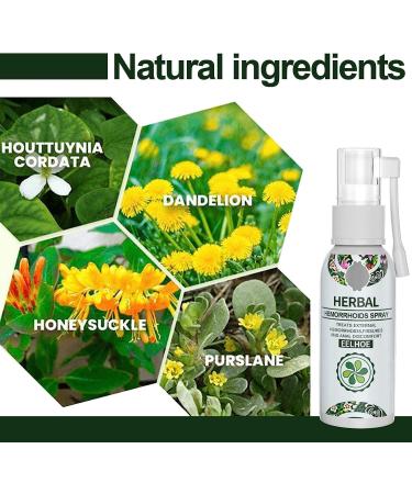 Hemocare Herbal Hemorrhoids Spray Natural Herbal Hemorrhoids Spray for Soothing External Hemorrhoids Calms - Buy Online on GoSupps.com
