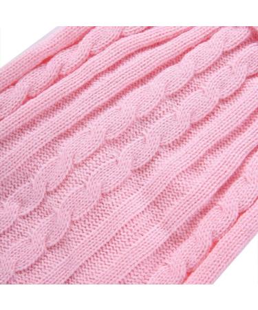 CHBORCHICEN Small Dog Sweater - Knitted Pet Cat Sweatshirt, Warm Winter Clothes for Kitten & Puppy (Medium Pink) - Buy Online on GoSupps.com